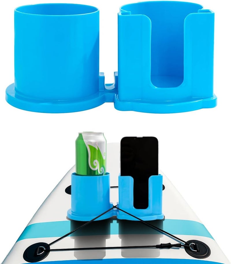 MOSZANDI Paddleboard Cup Holder, Kayak Drink Holder for Paddle Board Cup and Phone Holder, Sup Surfboards Canoes Kayak Paddle Board Accessories for Types of Cup Bottle Drink - Image 1